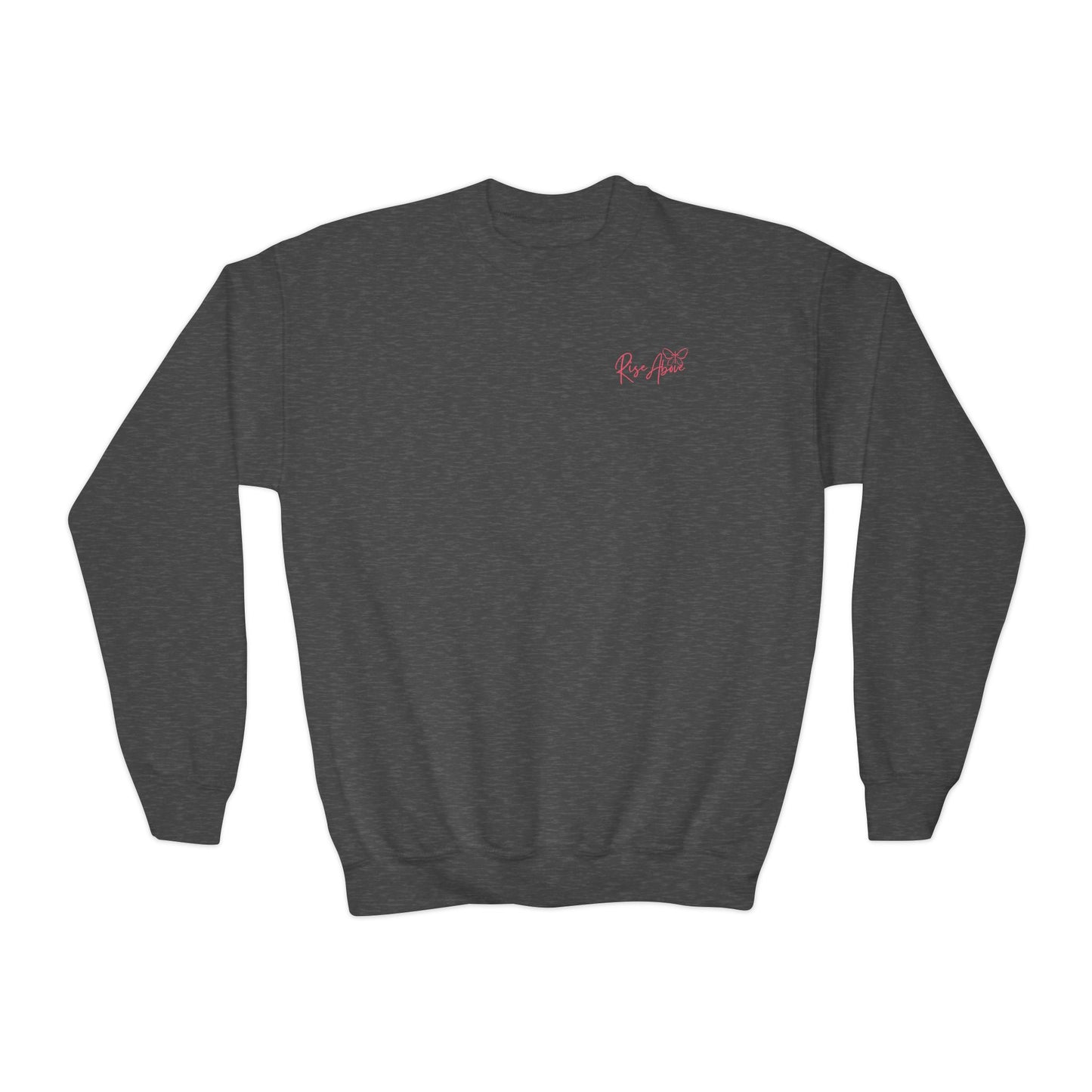 Chasing Dreams Youth Crewneck Sweatshirt - Catching Sunshine Design
