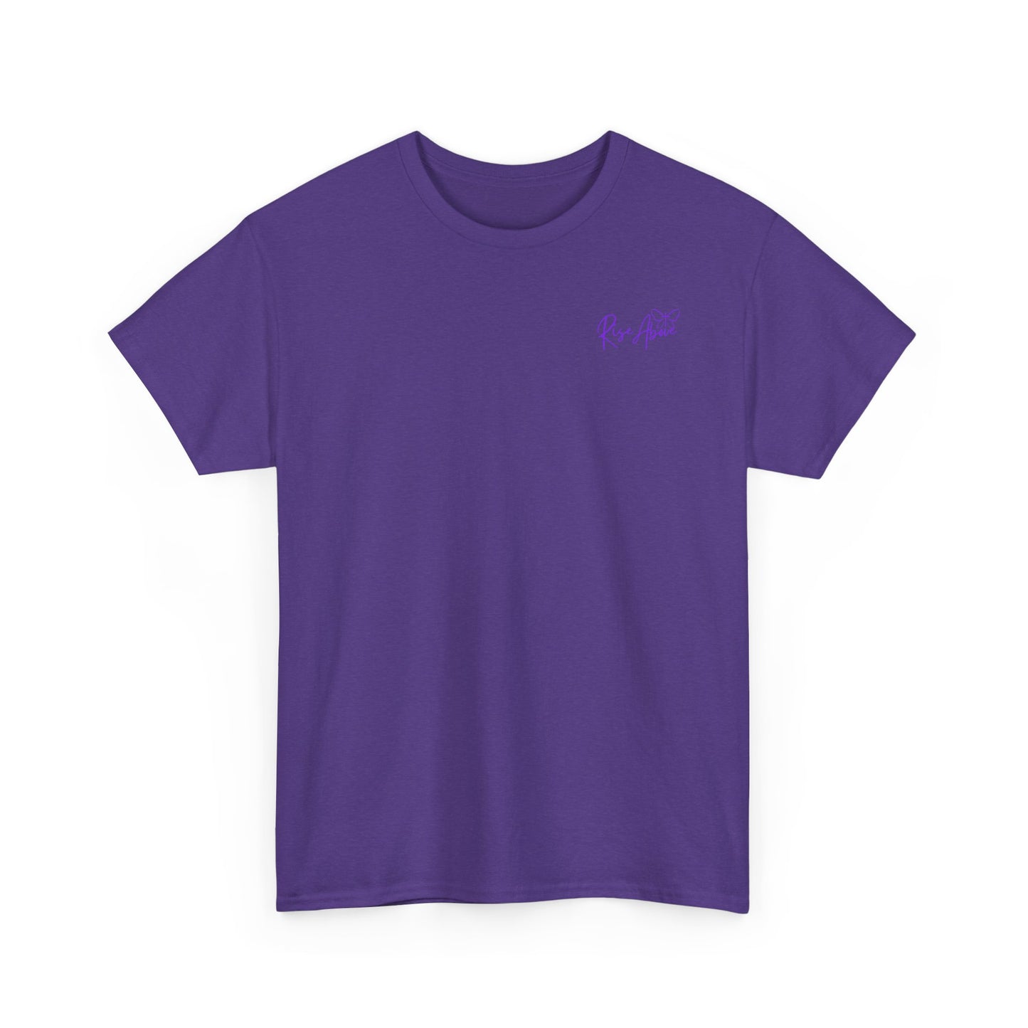 Motivational Unisex Heavy Cotton Tee - "Struggle but Never Quit"