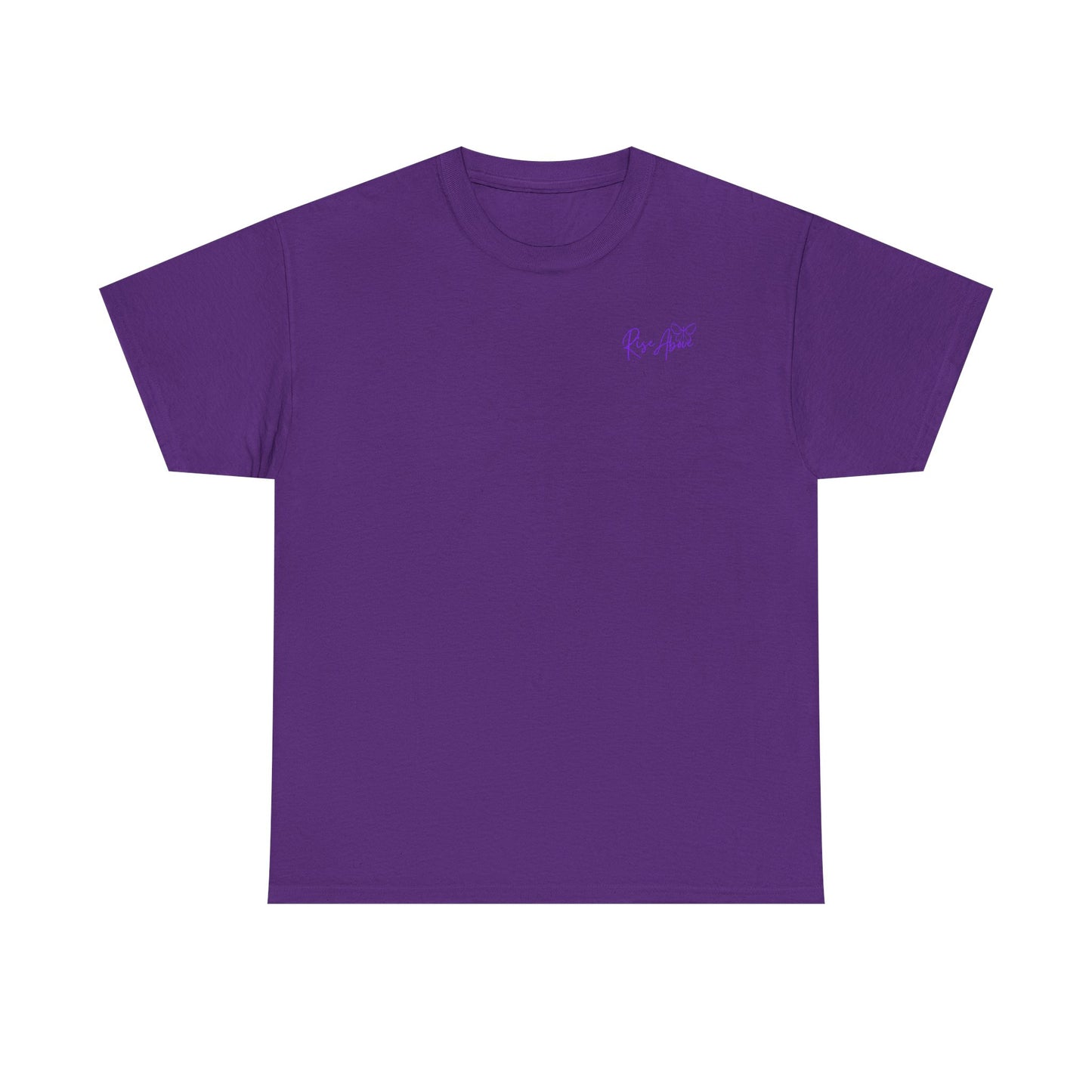 Motivational Unisex Heavy Cotton Tee - "Struggle but Never Quit"