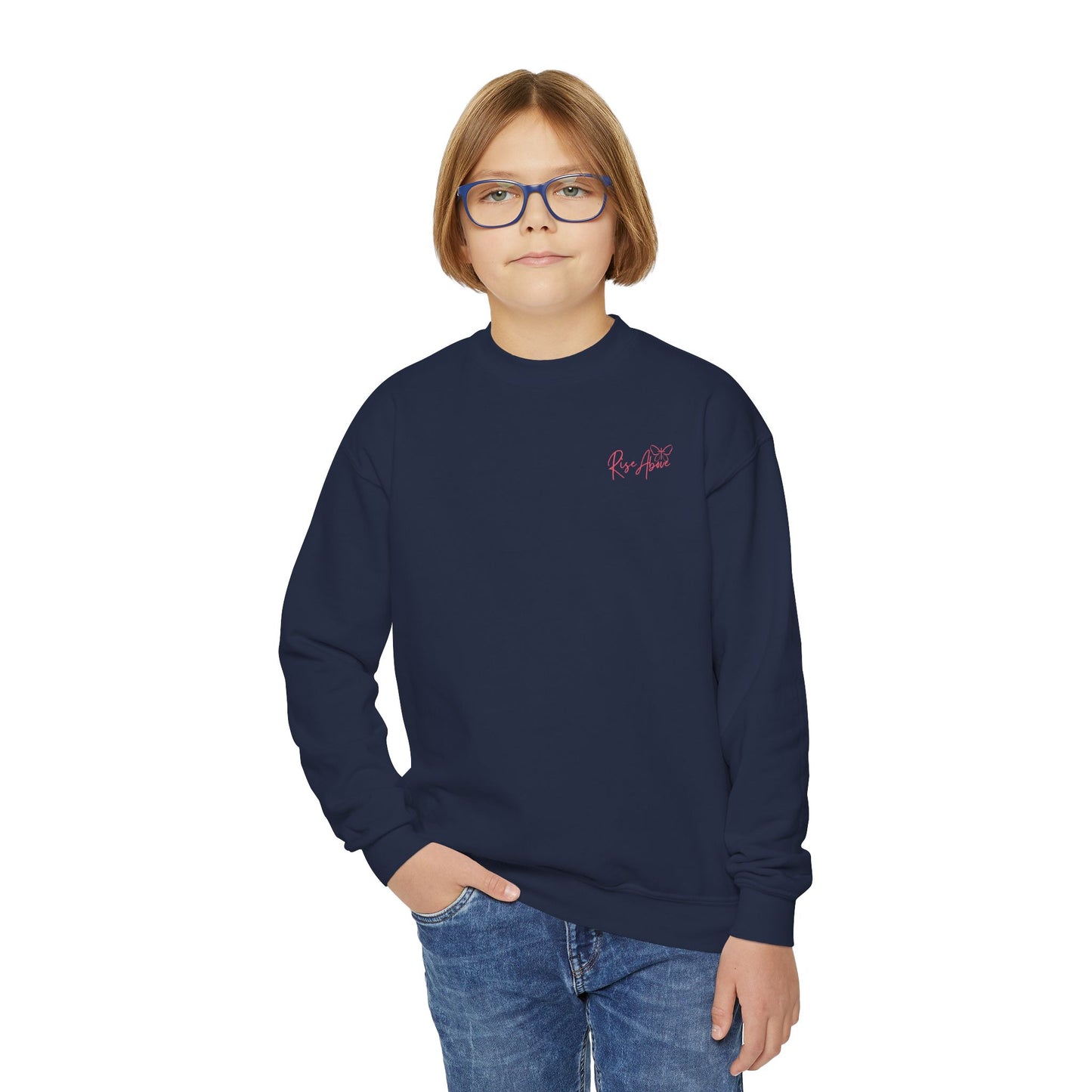 Chasing Dreams Youth Crewneck Sweatshirt - Catching Sunshine Design