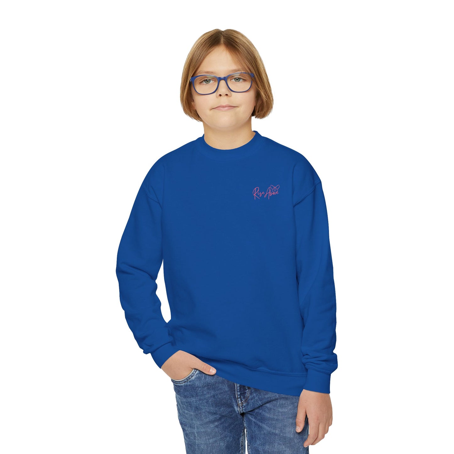 Chasing Dreams Youth Crewneck Sweatshirt - Catching Sunshine Design