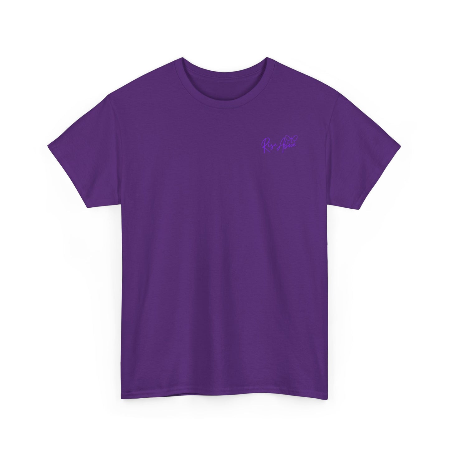 Motivational Unisex Heavy Cotton Tee - "Struggle but Never Quit"