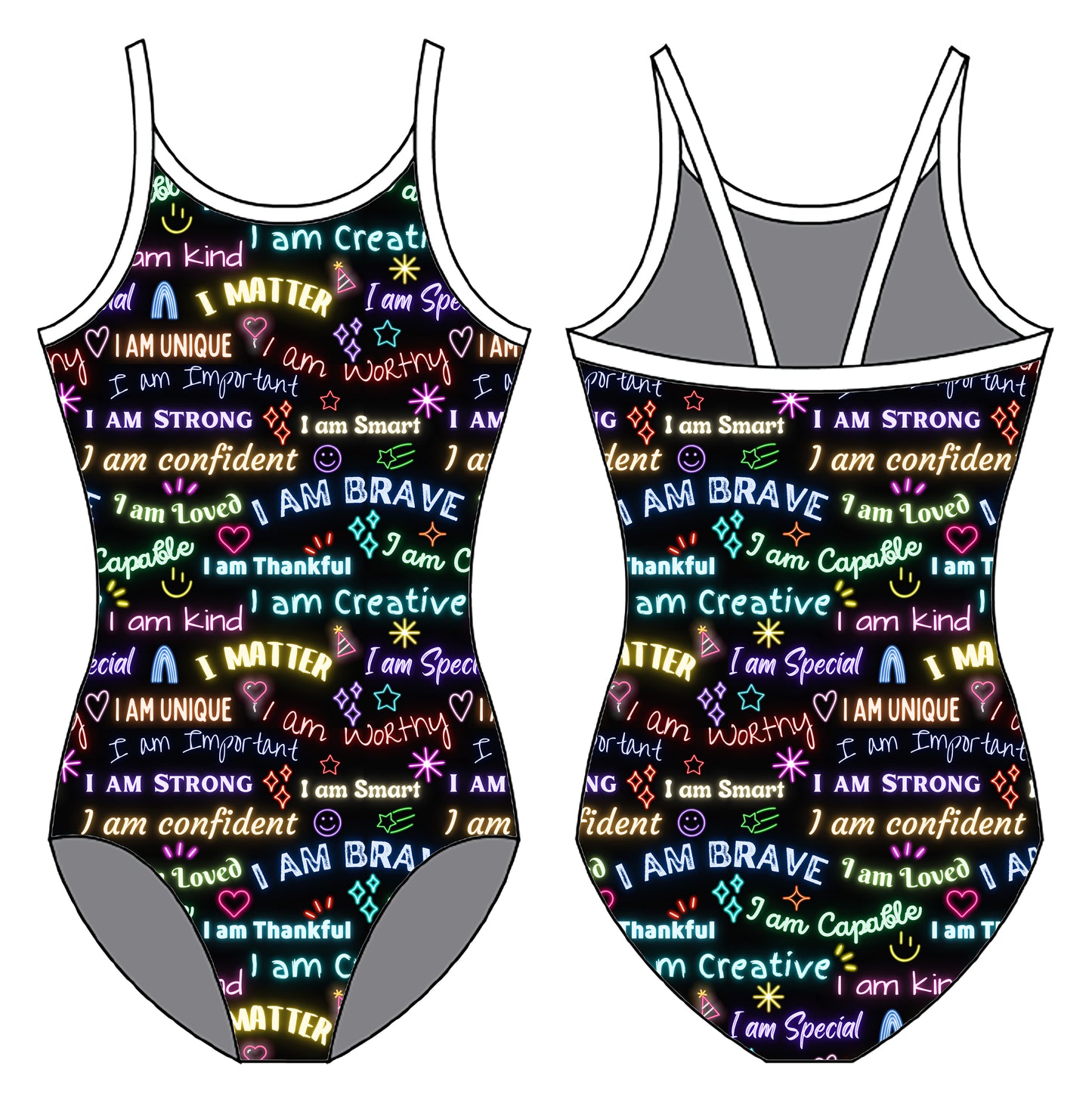 I AM GYMNASTICS LEOTARD