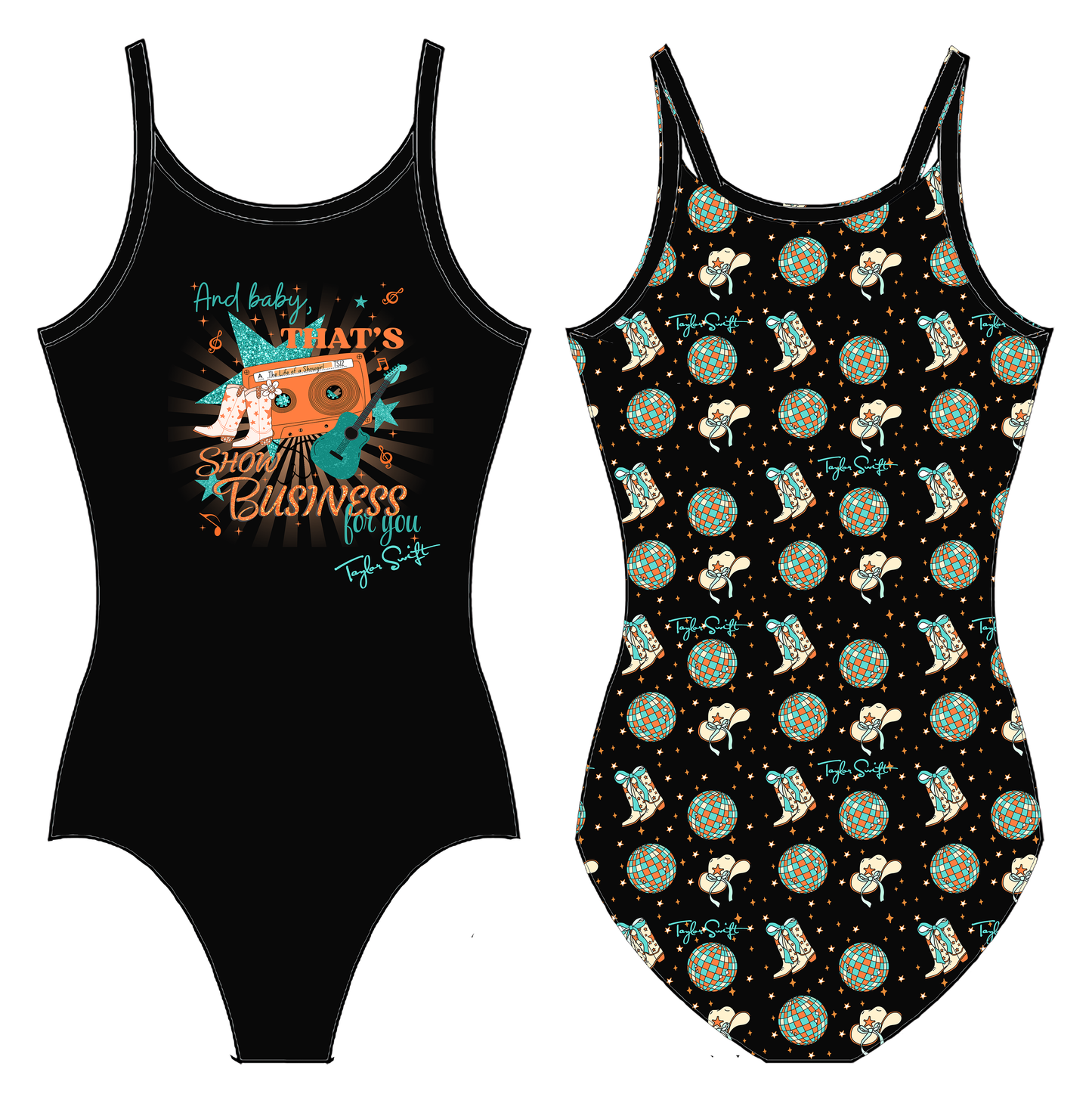 AND THAT'S SHOW BIZ GYMNASTICS LEOTARD