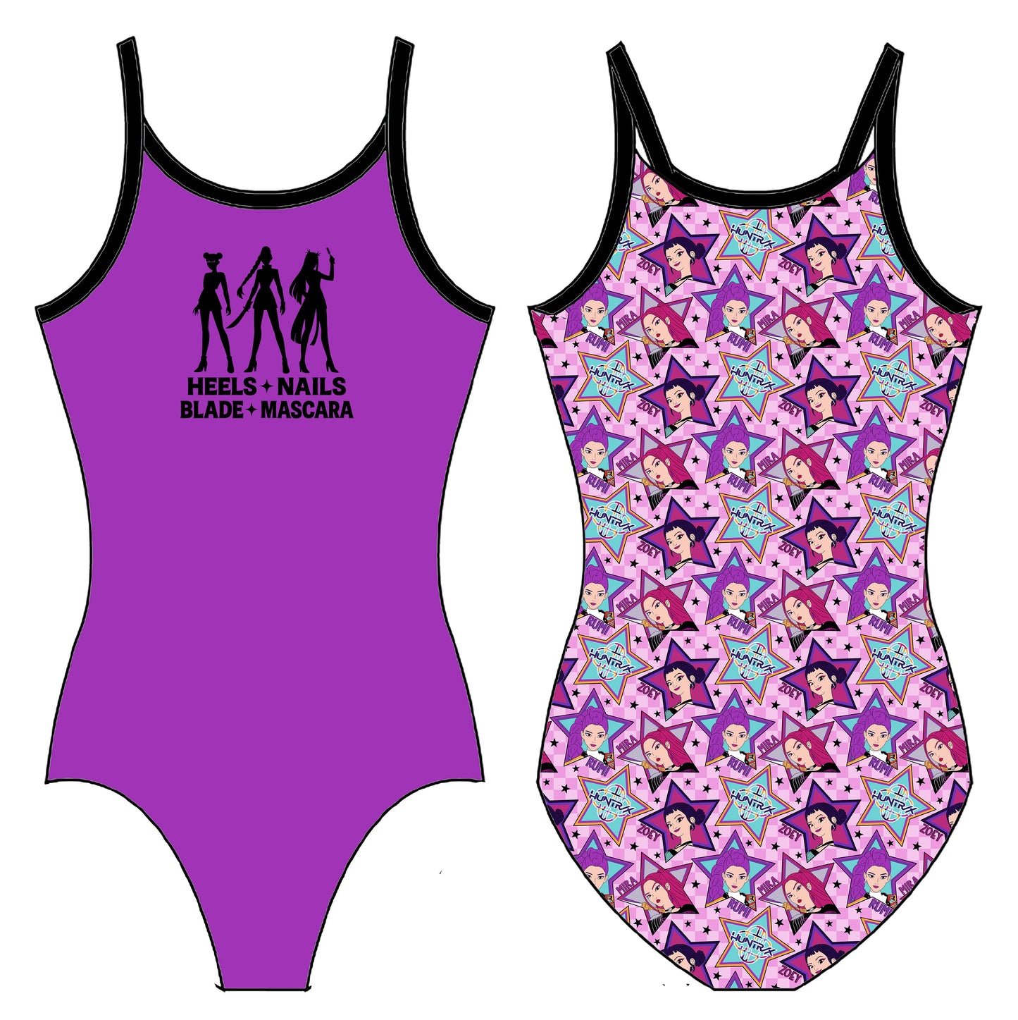 K POP 3 GYMNASTICS LEOTARD