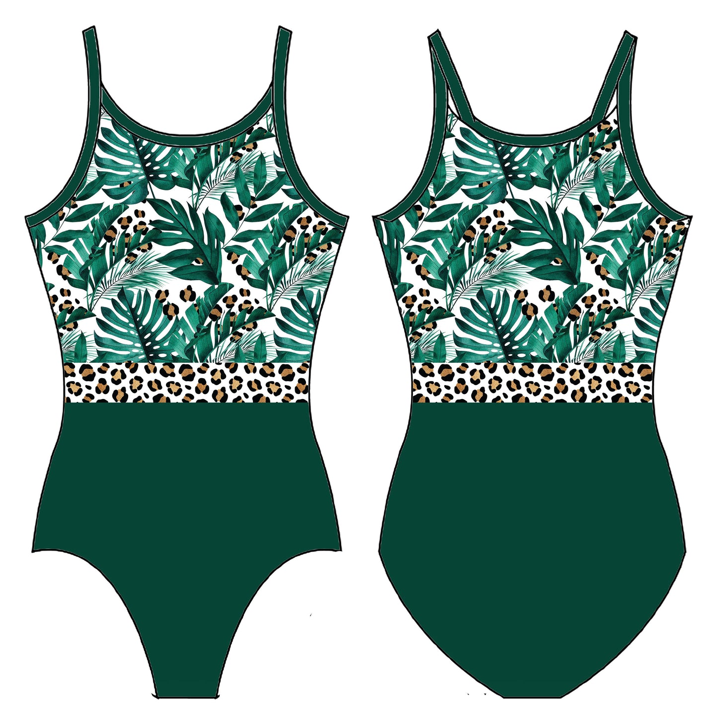 IN THE WILD GYMNASTICS LEOTARD