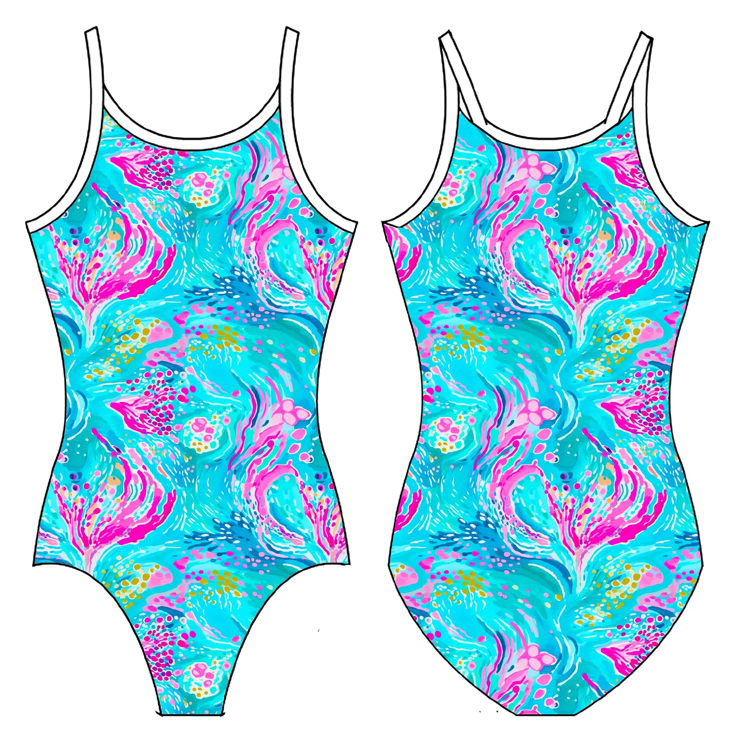 OCEAN REEF GYMNASTICS LEOTARD