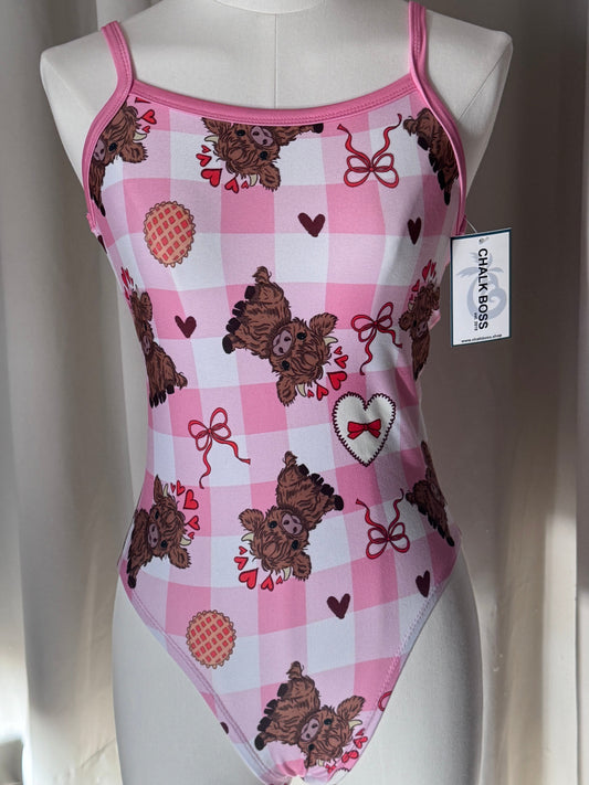HIGHLAND HEARTS GYMNASTICS LEOTARD