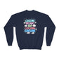 Chasing Dreams Youth Crewneck Sweatshirt - Catching Sunshine Design