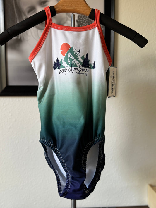 KEEP CLIMBING GYMNASTICS LEOTARD