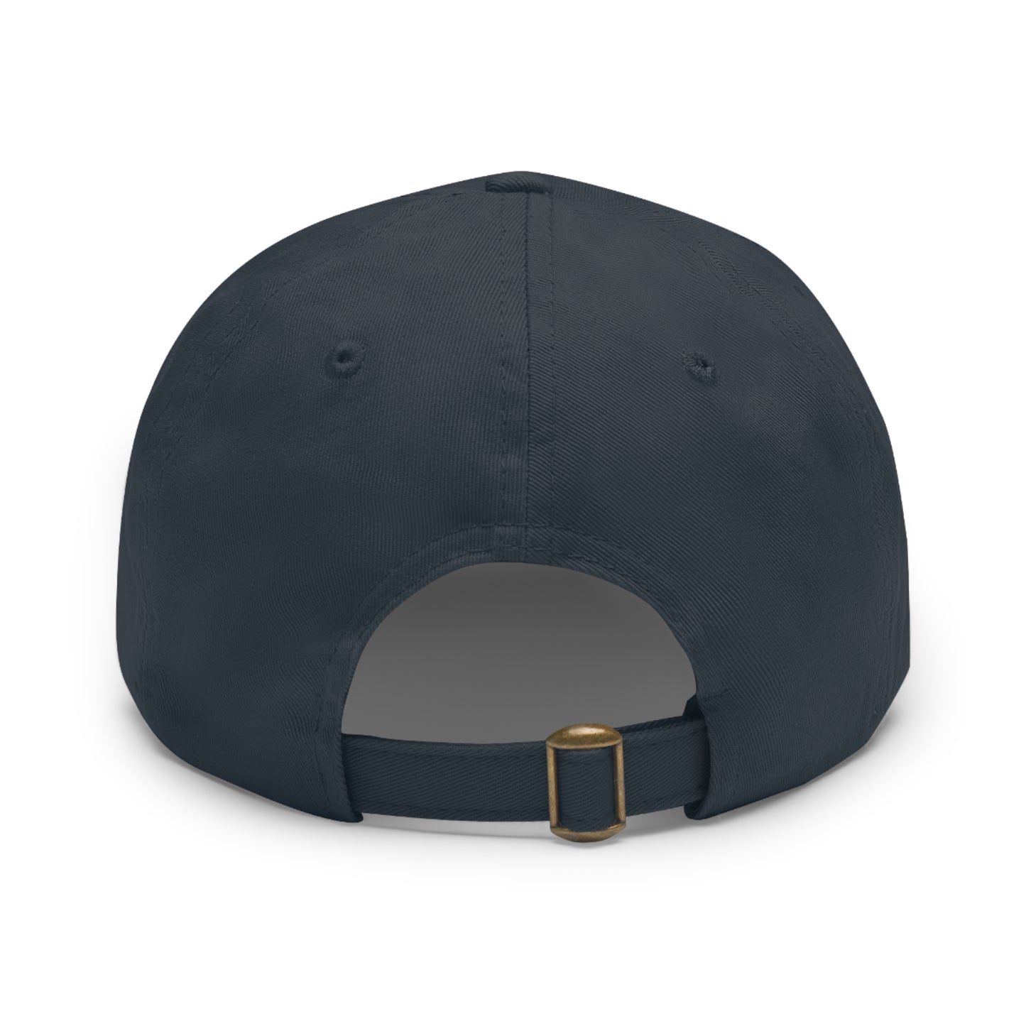 CHALK BOSS Dad Hat with Leather Patch