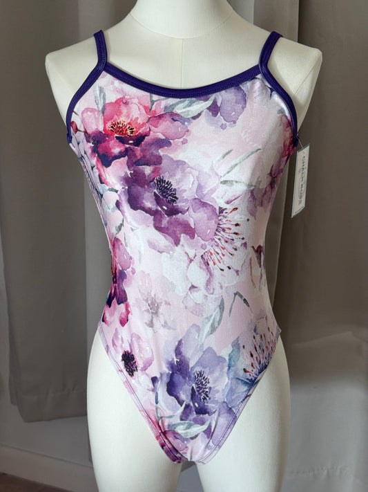VIOLET GYMNASTICS LEOTARD