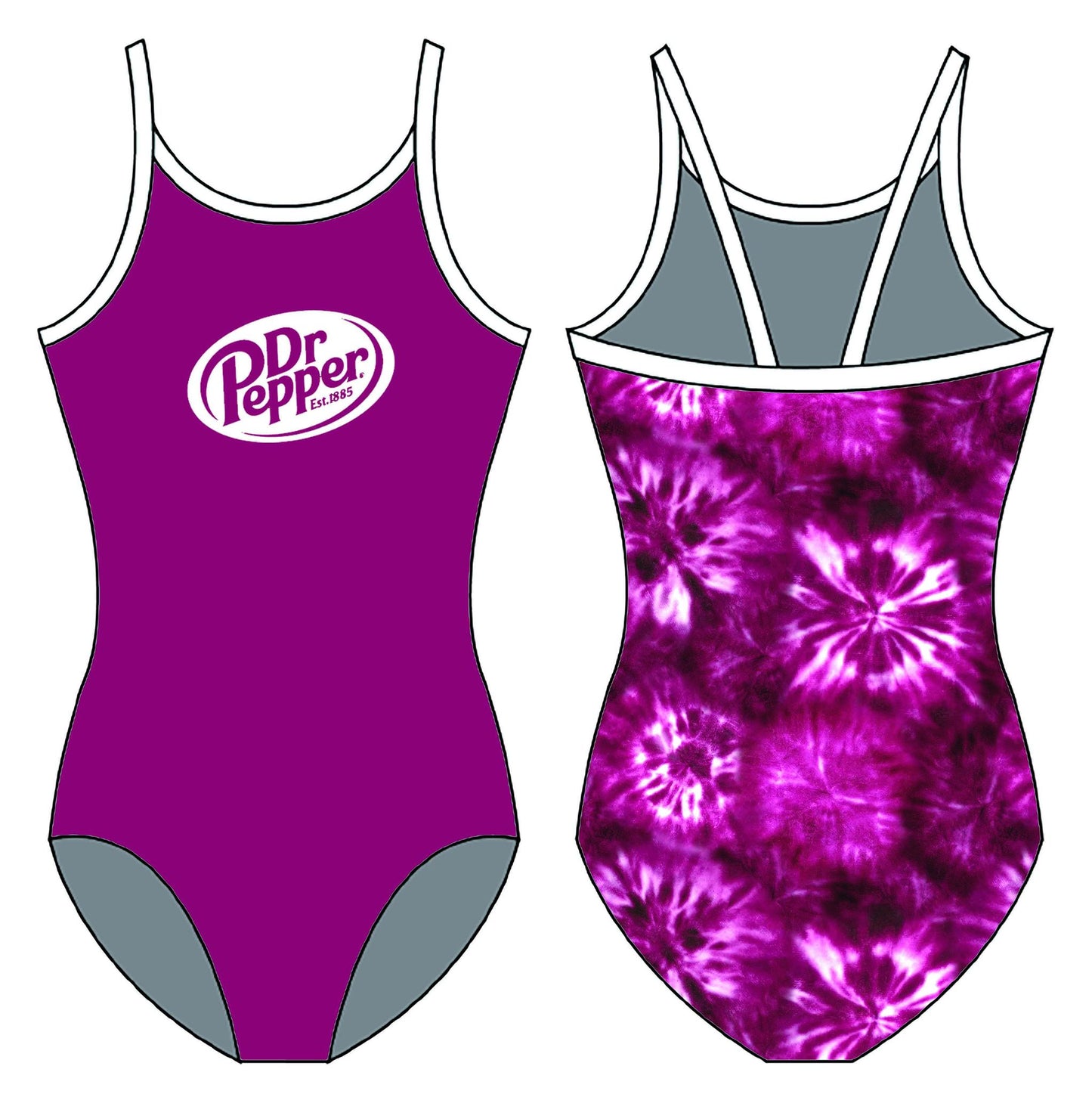 Doctor Pepper GYMNASTICS LEOTARD