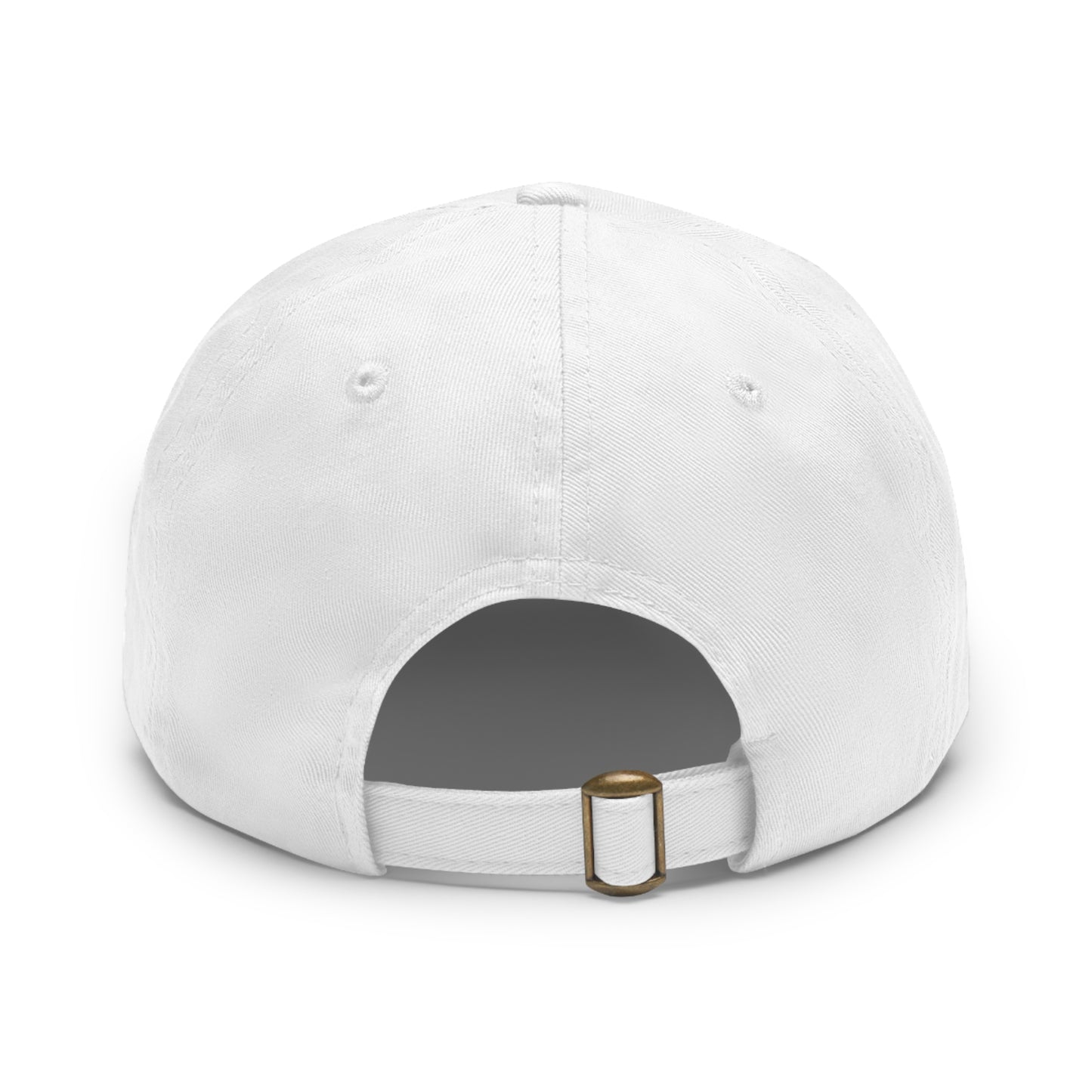 CHALK BOSS Dad Hat with Leather Patch