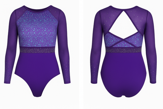 ROYAL PRISM GYMNASTICS COMPETITION LEOTARD