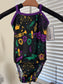 IT'S MARDI-GRAS GYMNASTICS LEOTARD