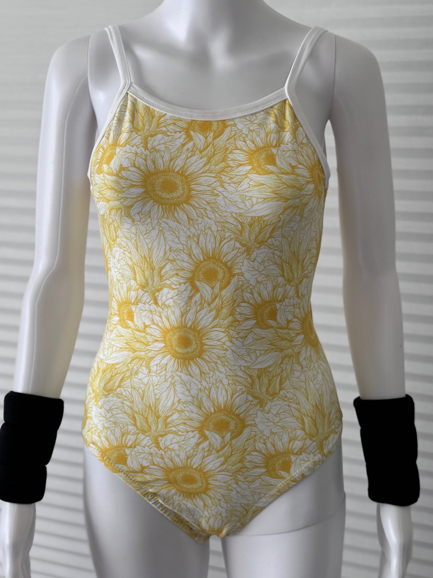 SUNFLOWERS GYMNASTICS LEOTARD