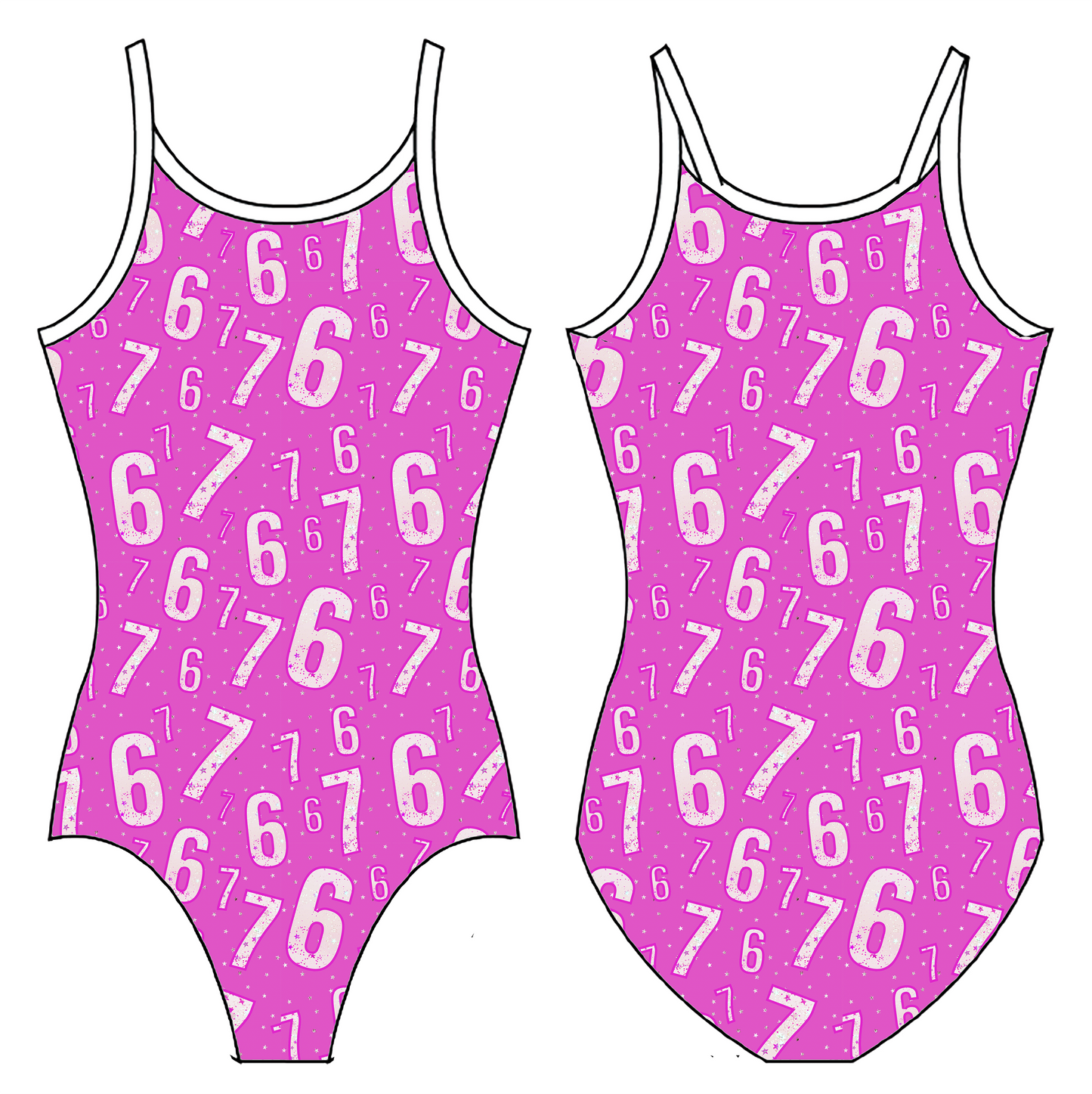 6-7 GYMNASTICS LEOTARD