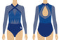 MIDNIGHT CROWN GYMNASTICS COMPETITION LEOTARD