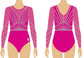 PINK RADIANCE GYMNASTICS COMPETITION LEOTARD