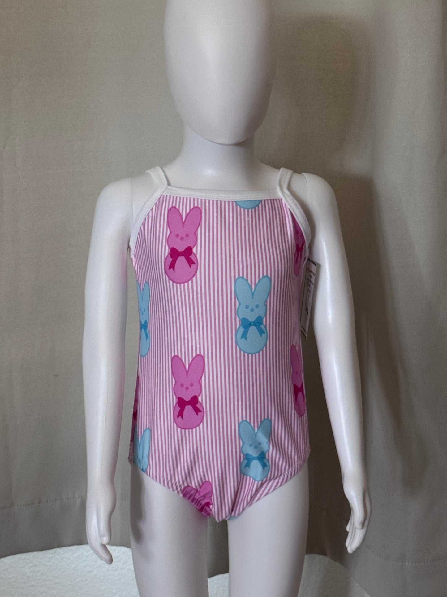 GIRL PEEPS GYMNASTICS LEOTARD