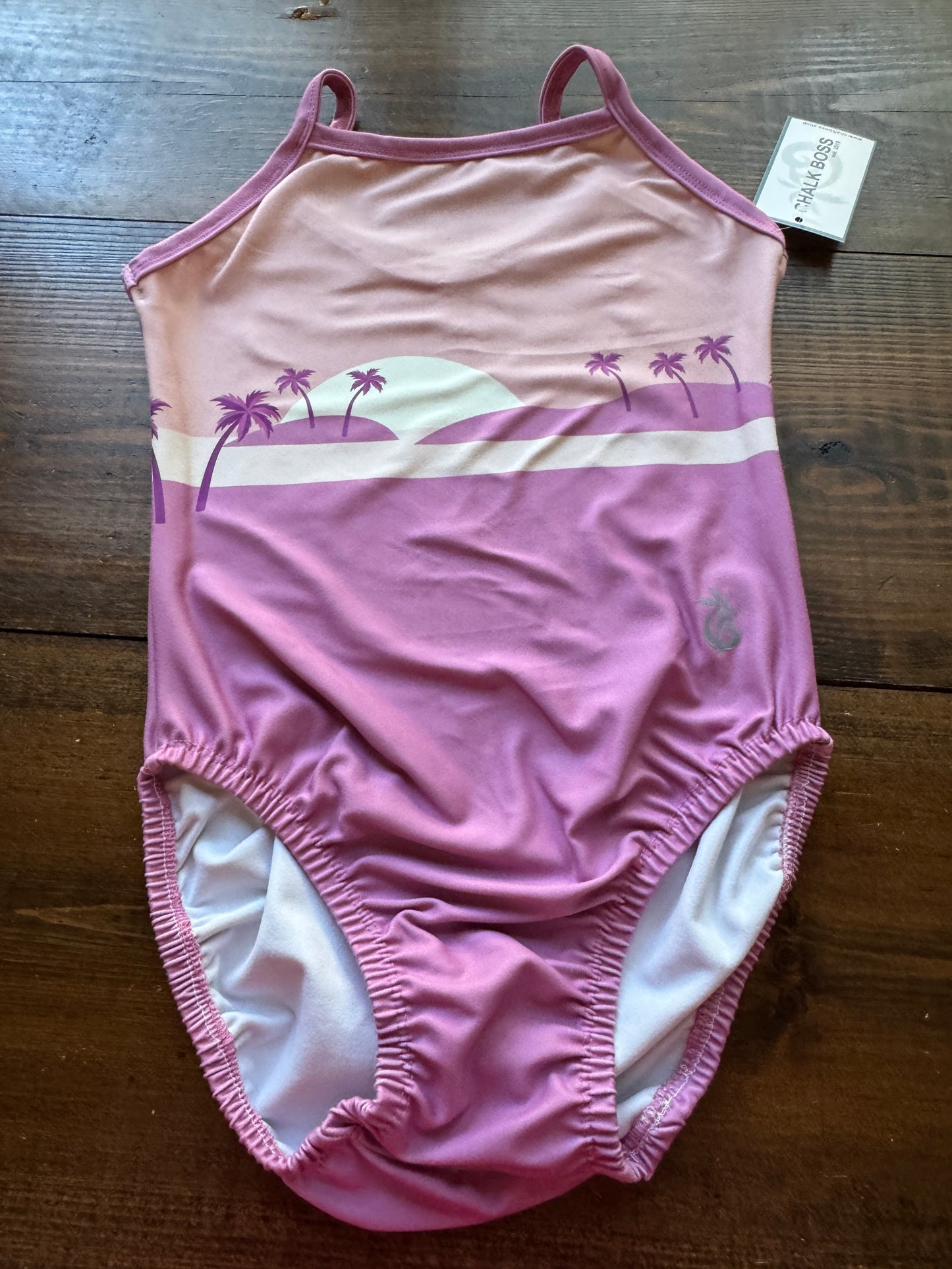 BEACH SUNSET GYMNASTICS LEOTARD