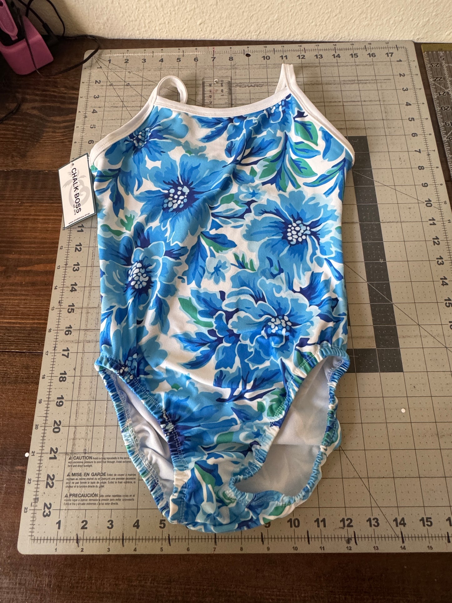 FEELING BLUE GYMNASTICS LEOTARD