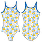 AMALFI LEMONS GYMNASTICS LEOTARD