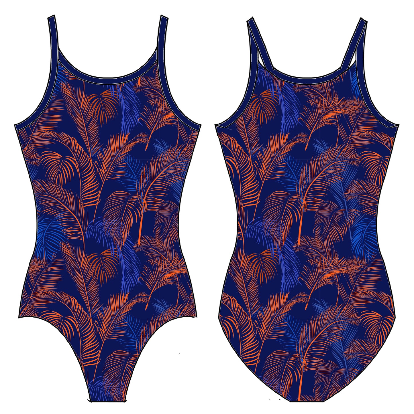 AUBIE JUNGLE GYMNASTICS LEOTARD