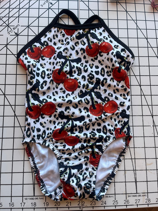 WILD CHERRIES GYMNASTICS LEOTARD