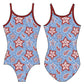 BANDANA GYMNASTICS LEOTARD
