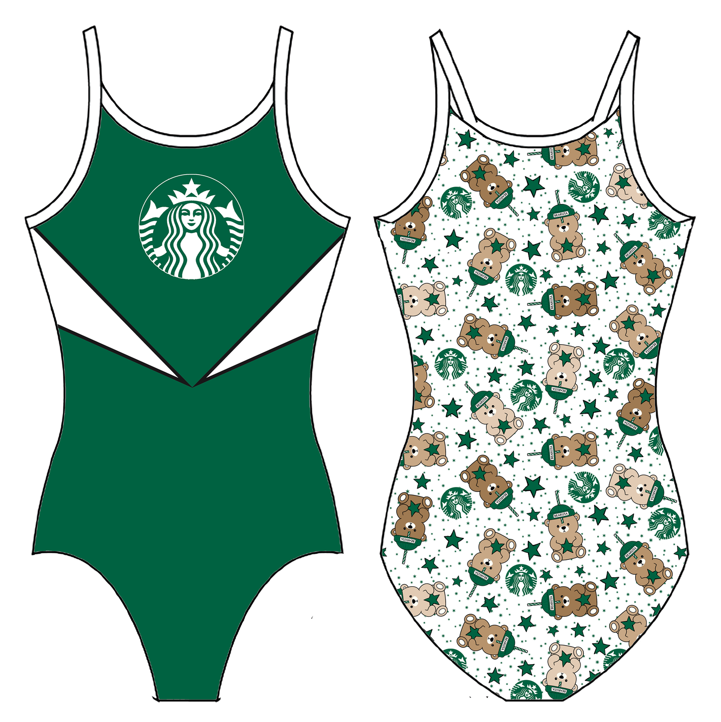 BARISTA GYMNASTICS LEOTARD