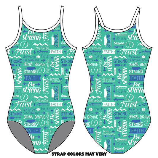 BE BRAVE GYMNASTICS LEOTARD