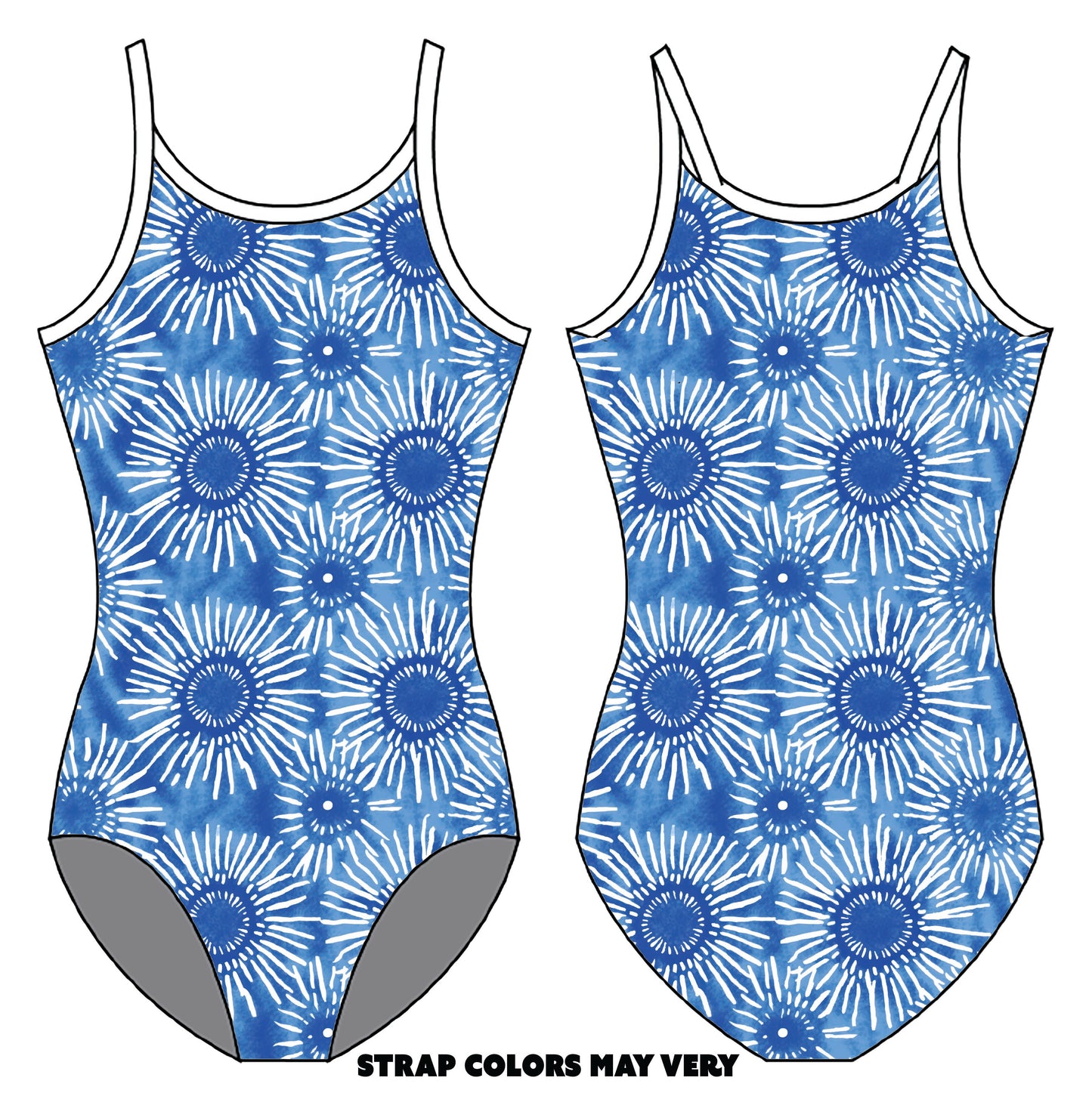 BURSTS GYMNASTICS LEOTARD