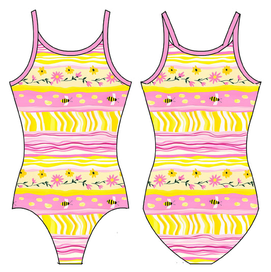 BUSY BEE GYMNASTICS LEOTARD