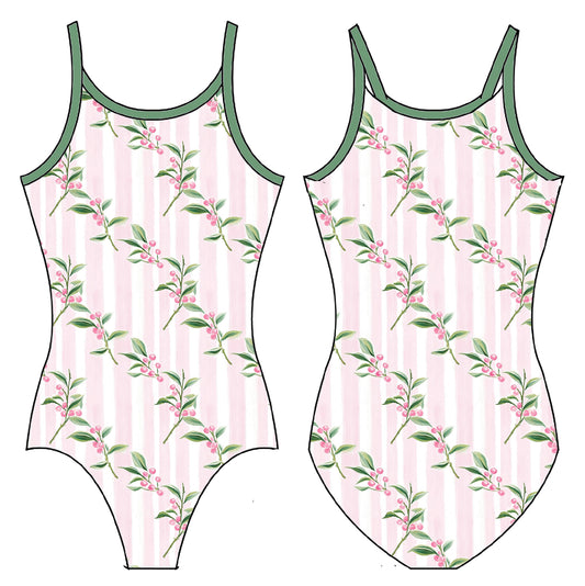 COASTAL HOLLY GYMNASTICS LEOTARD
