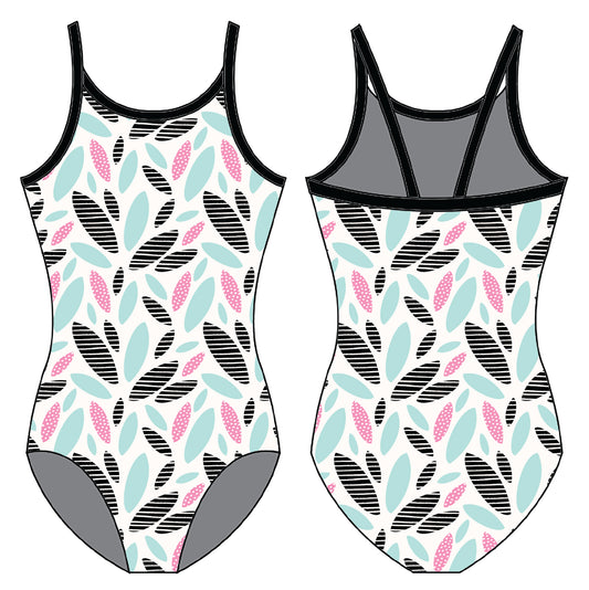 CONFETTI GYMNASTICS LEOTARD
