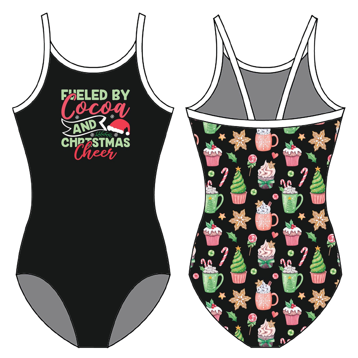 COCOA AND CHEER GYMNASTICS LEOTARD