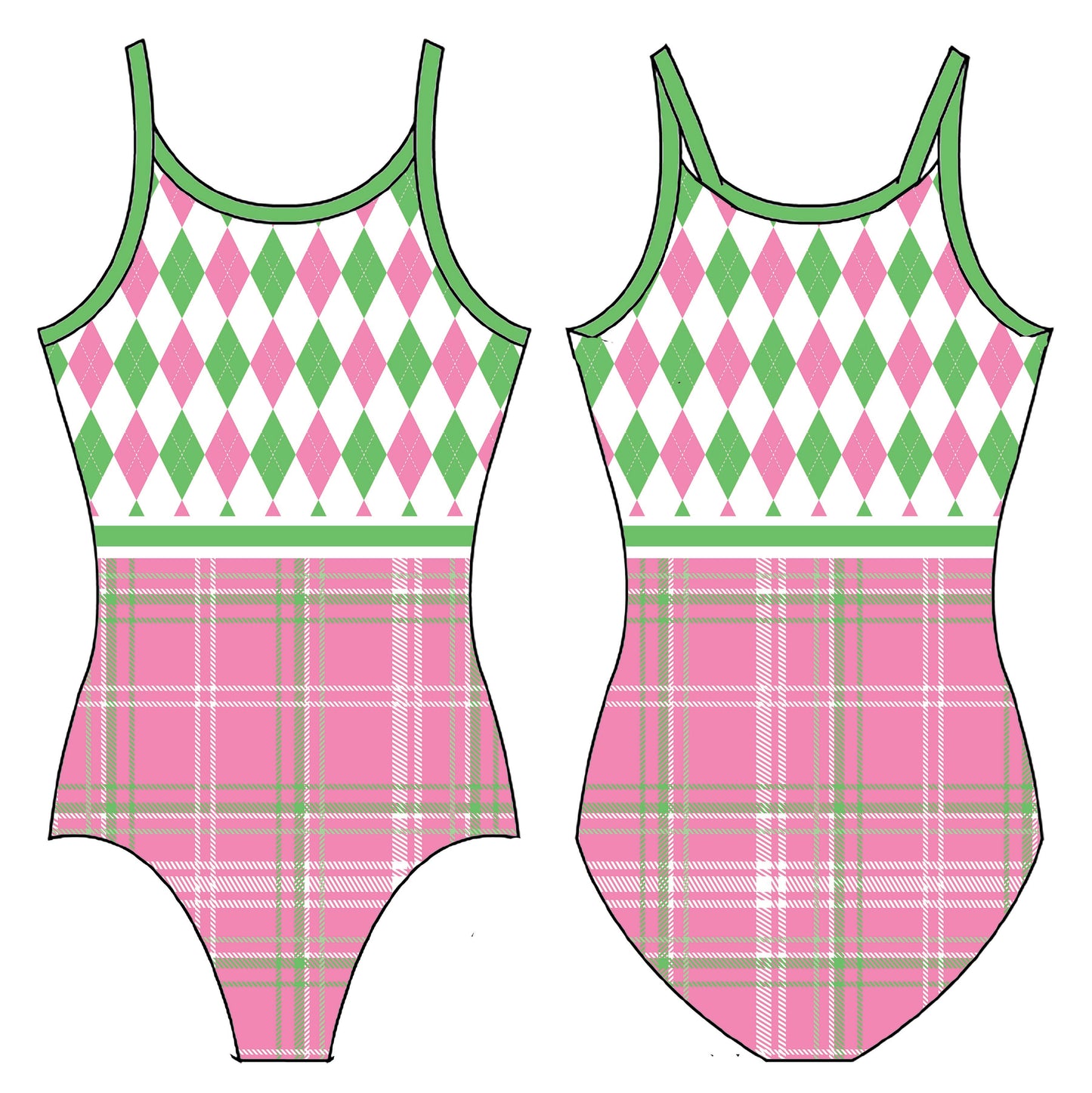 COUNTRY CLUB GYMNASTICS LEOTARD