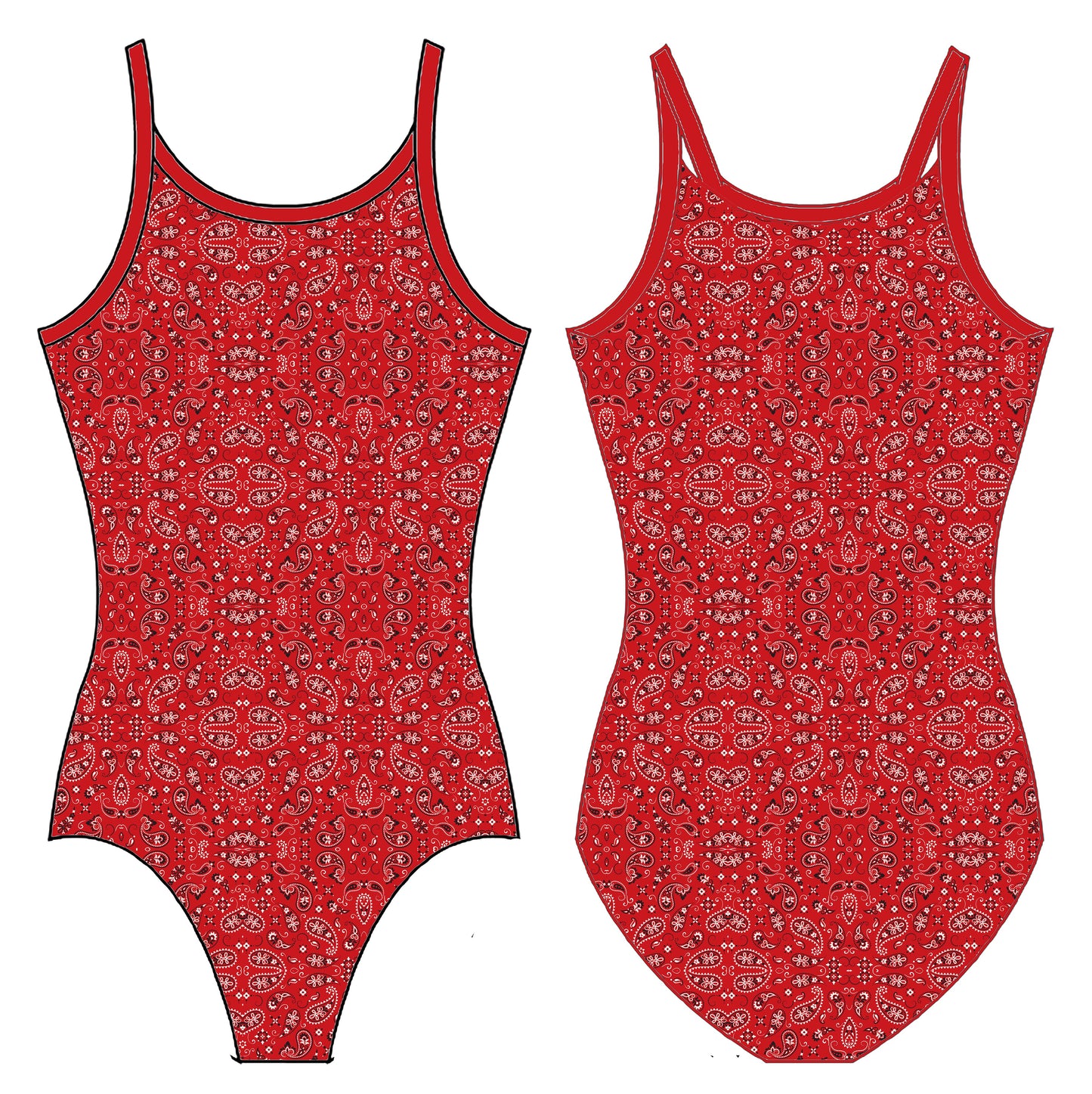 COUNTRY GIRL GYMNASTICS LEOTARD