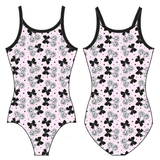 DISCO PUMPKINS GYMNASTICS LEOTARD