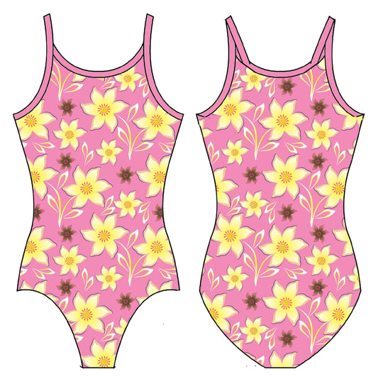 DAFFODILS GYMNASTICS LEOTARD