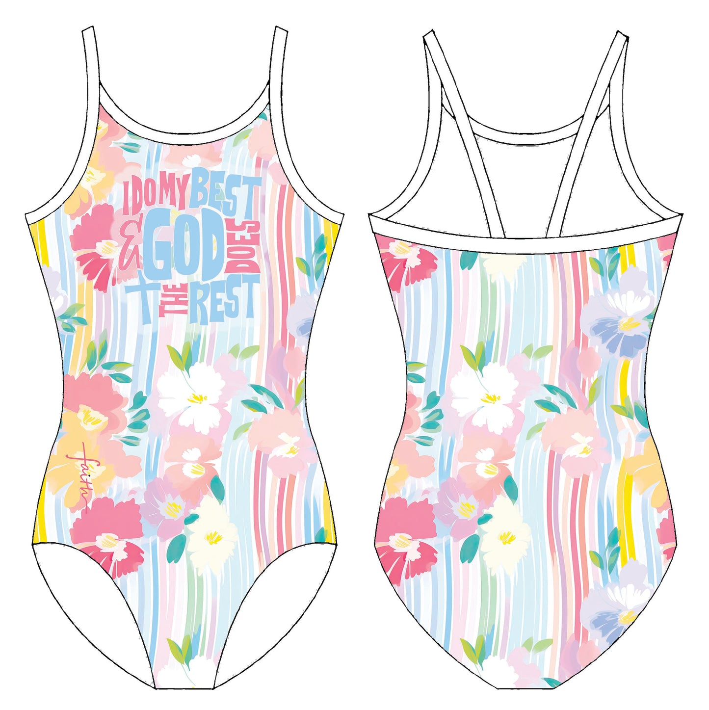 DO MY BEST GYMNASTICS LEOTARD LEOTARD