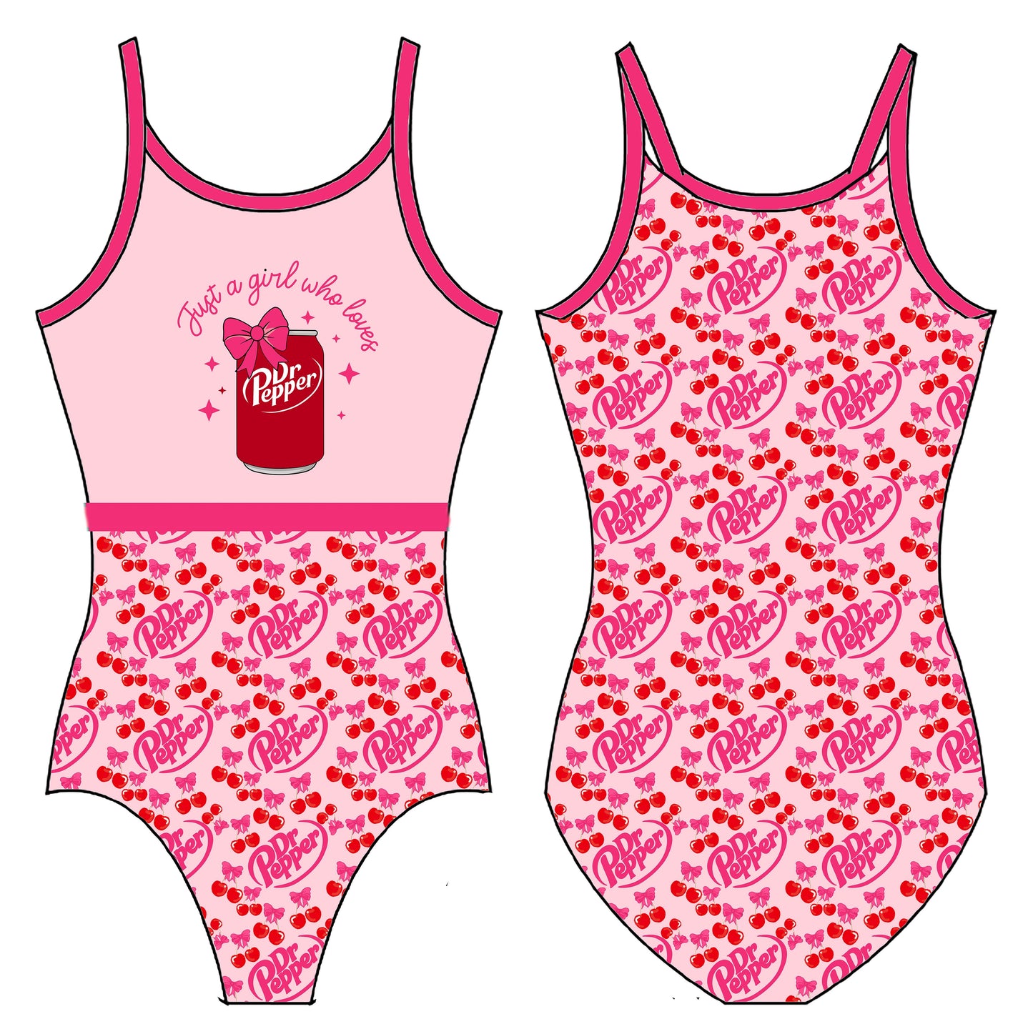 DR. PEPPER GIRL GYMNASTICS LEOTARD