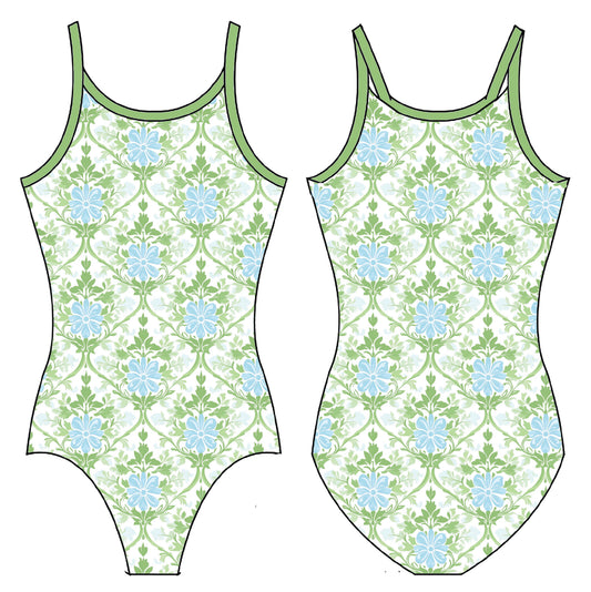 DUCHESS BLOOM GYMNASTICS LEOTARD