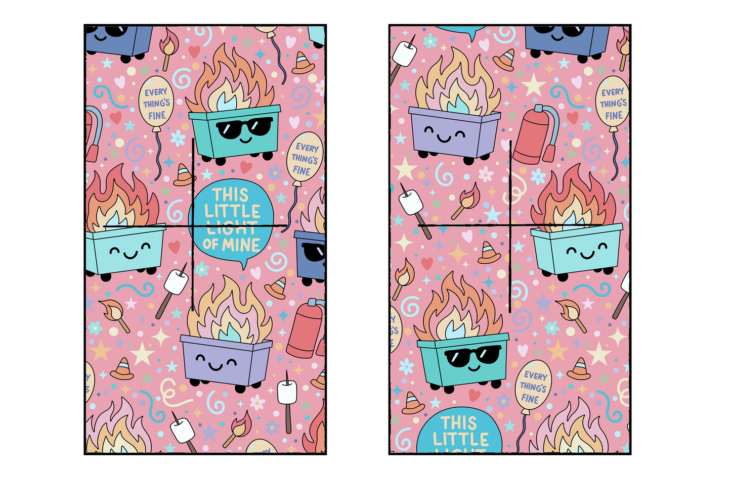 DUMPSTER FIRE BOSS BANDS