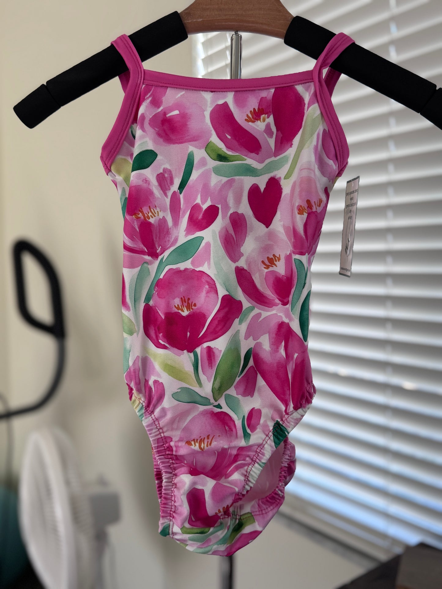 PEONIES GYMNASTICS LEOTARD