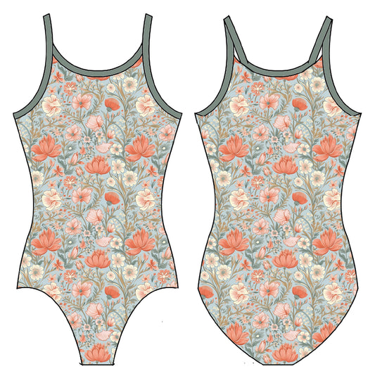 FALL GARDEN GYMNASTICS LEOTARD
