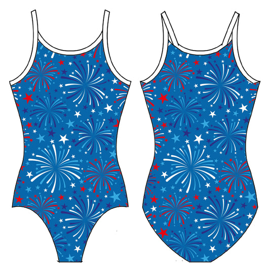 FIREWORKS GYMNASTICS LEOTARD