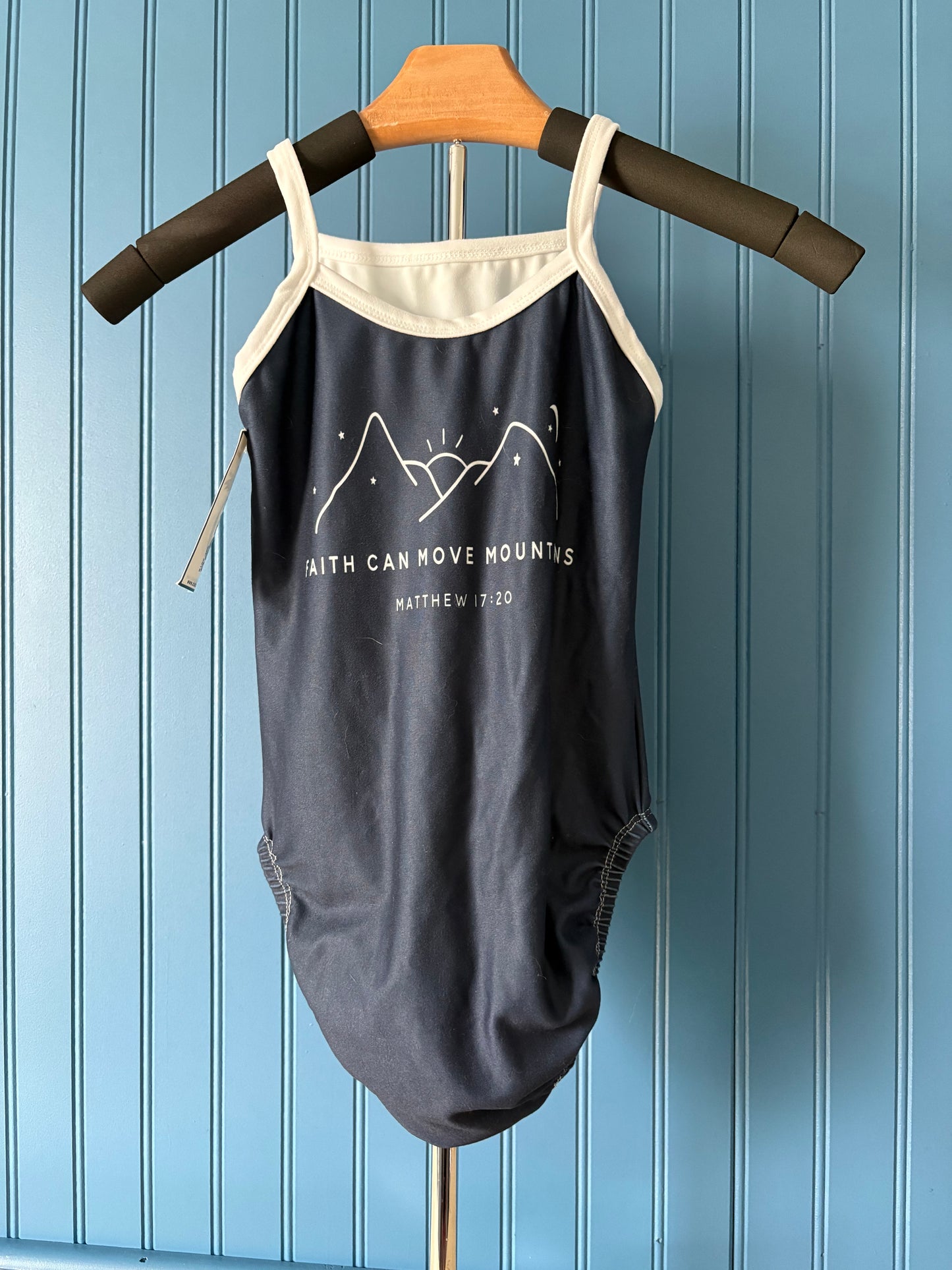 AXS thin strap Move Mountains Gymnastics Leotard
